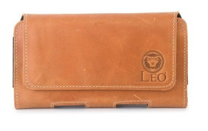 LEO Master | Kabura do paska XXL - COGNAC