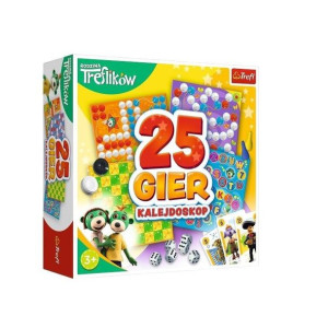 Kalejdoskop 25 Gier Rodzina Treflików Trefl