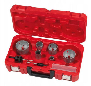 MILWAUKEE Zestaw Otwornic Otwornice 10szt 25-76mm