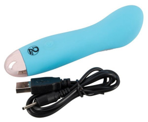 Wibrator Cuties Mini Niebieski Sex Masazer Usb