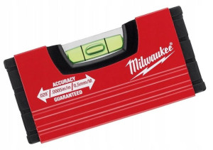 MILWAUKEE poziomica kieszonkowa mala alu 10cm