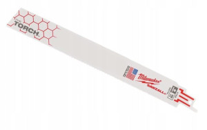 Brzeszczot szablastej 230mm INOX MILWAUKEE Metal