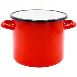 Garnek Emaliowany Wysoki Elo-pol Olkusz 1,9l