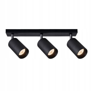 Szyna Lampa oprawa halogenowa LED 3xGU10 czarna