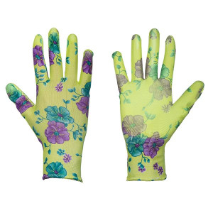 rękawice ogrodowe ochronne PURE FLOXY poliuretan 6