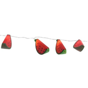 GIRLANDA LED Ledowe lampki ARBUZY plastic cotton