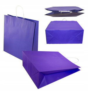 Torby papierowe PREMIUM 35x15x40cm EKO 10 sztuk