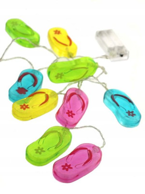 GIRLANDA LED Ledowe lampki KLAPKI japonki 10 LED