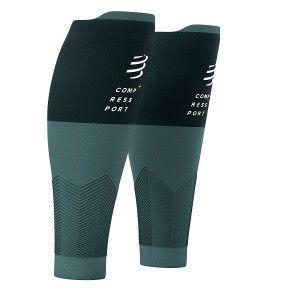 COMPRESSPORT Opaski kompresyjne na łydki R2v2 2020 ciemnozielone