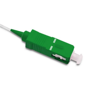 54109 Qoltec Pigtail światłowodowy SC/APC Singlemode 9/125 G652D 1m