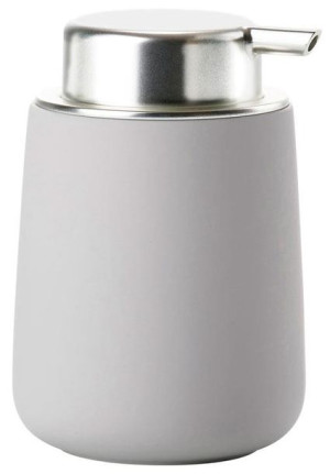 Dozownik na mydło Nova 250 ml szary - soft grey sfmeble