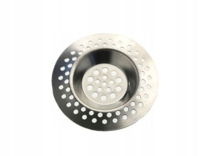 SITKO do zlewu wanny umywalki FILTR stal 7 cm