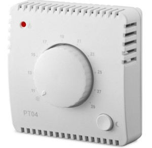 Termostat Manualny Przewodowy Prosty Pt04 Do Ogrzewania