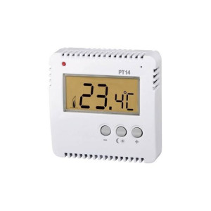 Termostat Termoregulator Przewodowy Ścienny Pt14 Prosty