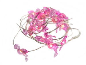 GIRLANDA LED Ledowe lampki FLAMINGI 20 diod cotton
