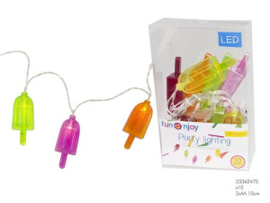 GIRLANDA LED Ledowe lampki LODY 10 LED plastik