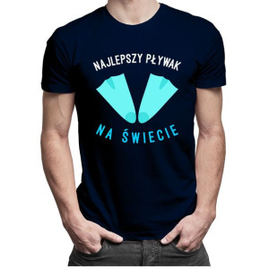 Najlepszy pływak na świecie koszulka prezent dla pływaka