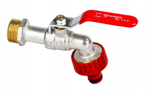 Zawór Kran Czerpalny Zbiornik 1000l Mauzer Ibc 3/4