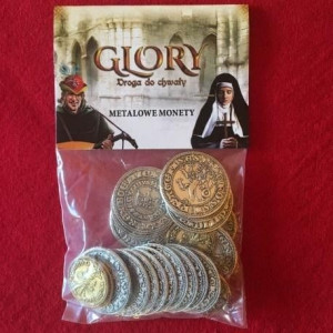 Glory: Droga Do Chwały Metalowe Monety Dodatek