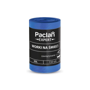 Worki na śmieci zawiązywane Paclan Expert Multitop 35L 150szt