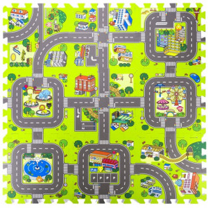Mata Piankowa Puzzle 90x90 Gruba 1cm Dywan Eva
