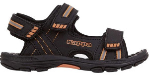 Sandały dla dzieci Kappa Symi T Footwear czarno-pomarańczowe 260685T 1144