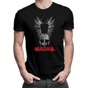 Husaria - męska koszulka z nadrukiem prezent