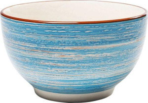 Miska Swirl Ø14x8 cm niebieska sfmeble