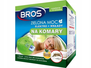 Bros, Zielona moc na komary, urządzenie + 10 wkładów