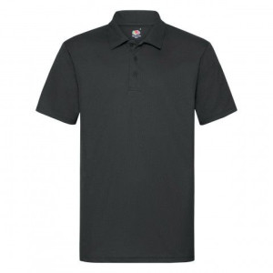 Koszulka męska Polo Performance Fruit of the Loom Czarny S