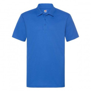Koszulka męska Polo Performance Fruit of the Loom Niebieski M