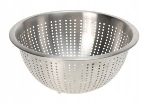 CEDZAK STALOWY durszlak kuchenny sito sitko 24cm