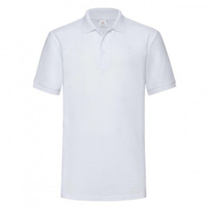 Koszulka męska 65/35 Heavy Polo Fruit Of The Loom Biały S
