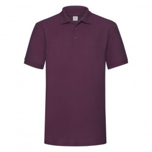 Koszulka męska 65/35 Heavy Polo Fruit Of The Loom Burgund L