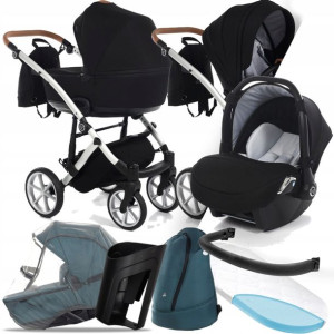 Wózek Junama 3w1 Space 04 I Nosidełko Kite 0-13 Kg