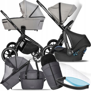 Muuvo 3w1 Quick 3.0 Black Chrome Sta 03, Cabriofix