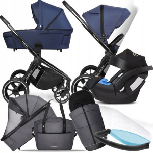 Muuvo 3w1 Quick 3.0 Black Chrome Sta 04 I + Aton 5