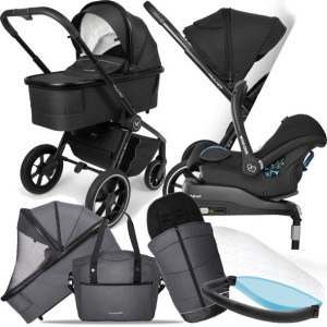 Muuvo 4w1 Quick 3.0 Xl 01 Jet Black I + Cabriofix