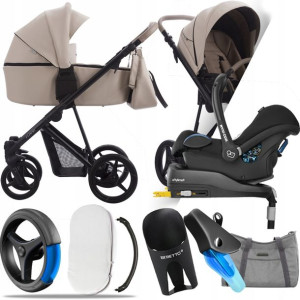 Wózek Bebetto 4w1 Flavio Pro 02 I Cabriofix + Baza