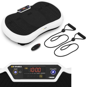 Platforma mata wibracyjna do ćwiczeń fitness z pilotem i linkami 3 strefy t