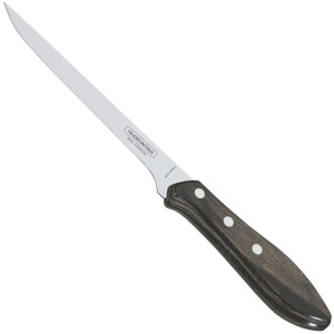 Nóż do filetowania mięsa ryb z drewnianym uchwytem 150 mm Linia Churrasco