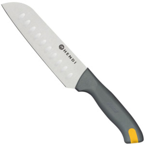 Nóż szefa kuchni Santoku ze szlifem kulowym dł. 180 mm HACCP GASTRO - Hendi