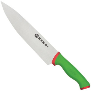 Nóż szefa kuchni uniwersalny do krojenia siekania dł. 230 mm DUO - Hendi 84