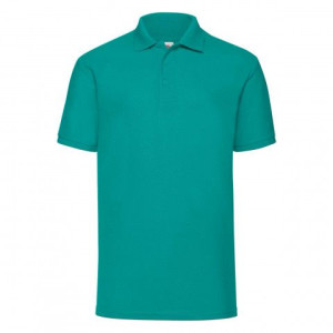 Koszulka męska 65/35 Polo Fruit Of The Loom Szmaragdowy XXL