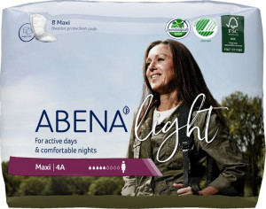Wkładki higieniczne dla kobiet Abena Light maxi 4a