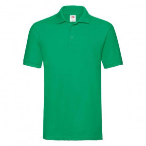 Koszulka męska Premium Polo Fruit Of The Loom Zielony XXL
