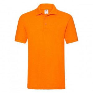 Koszulka męska Premium Polo Fruit Of The Loom Pomarańczowy M