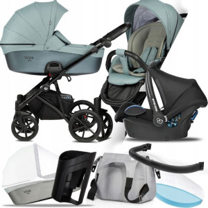 Wózek 3w1 Tutis Viva Luxury 063 I + Mc Cabriofix