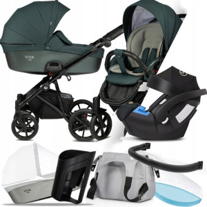 Wózek 3w1 Tutis Viva Luxury 064 I + Cybex Aton 5