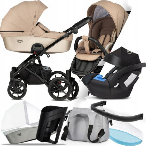 Wózek 3w1 Tutis Viva Luxury 061 I + Cybex Aton 5